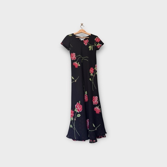 Jessica Howard Vintage Floral Midi Dress - Picture 1 of 3